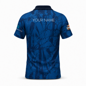 Alternative view of JVD Open 2026 Grunge Shooter Polo – Custom Name