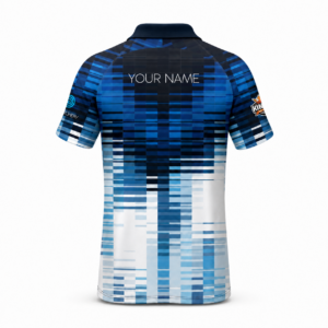 Alternative view of JVD Open 2026 Pixel Shooter Polo – Custom Name