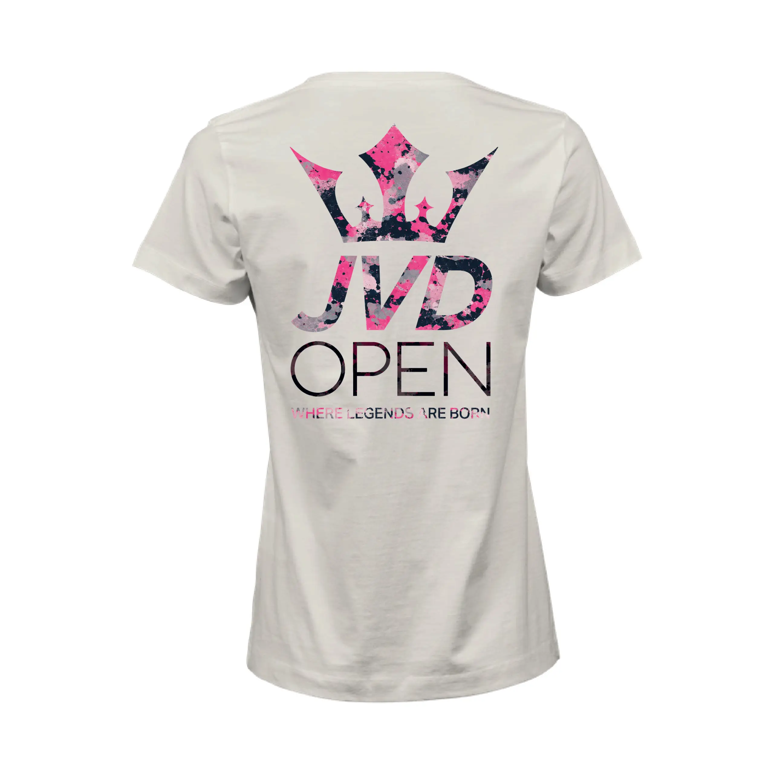 JVD Open 2026 Everyday Legends T-Shirt – Fuchsia - Image 3